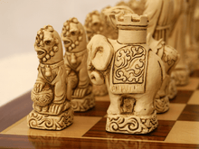 Load image into Gallery viewer, Mandarin Chess Pieces by Berkeley - Russet Brown
