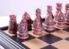 Load image into Gallery viewer, Medieval Chess &amp; Checkers Set
