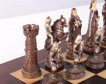 Load image into Gallery viewer, Medieval Chess Set

