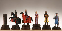 Load image into Gallery viewer, Medieval Crusade Chess Pieces
