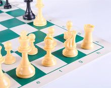 Load image into Gallery viewer, Quality Club Chess Set Combo with Mesh Bag
