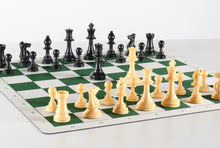 Load image into Gallery viewer, Quality Club Chess Set on Flex Pad Board
