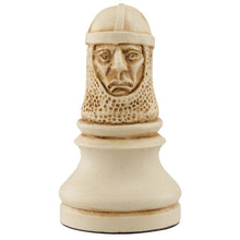 Load image into Gallery viewer, Richard the Lionheart Chess Pieces - SAC Antiqued
