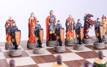 Load image into Gallery viewer, Robin Hood Chess Set with Storage
