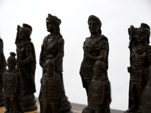Load image into Gallery viewer, Roman Chess Pieces by Berkeley - Russet Brown
