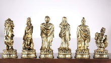 Load image into Gallery viewer, Roman Gladiators Chess Pieces
