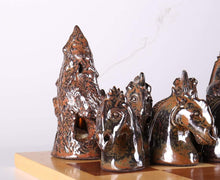 Load image into Gallery viewer, Sanfilippo Chess Set Number XXVI - Dragon Slayers
