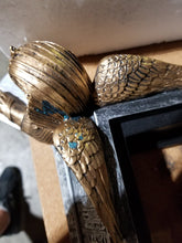 Load image into Gallery viewer, DEAL ITEM: Gold and Silver Egyptian Chess Set - JUST THE BOARD
