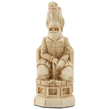 Load image into Gallery viewer, Shakespeare and the Globe Chess Pieces - Antiqued
