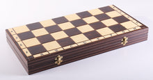 Load image into Gallery viewer, Sydney Gruber Painted 20" Large King's Inlaid Chess Set #2
