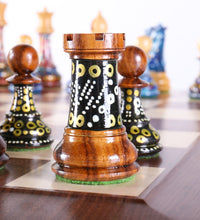 Load image into Gallery viewer, Sydney Gruber's Painted Chess Set - Queen Anne Design
