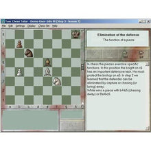 Load image into Gallery viewer, TASC Chess Tutorial 2 For PC (CD) Chess Rules &amp; Learn to Play Chess

