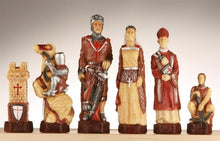 Load image into Gallery viewer, The Crusades Chess Pieces - SAC Hand Decorated
