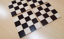 Load image into Gallery viewer, the STACK Chessboard - Tournament Edition in Wenge and Maple (DISCOUNTED FOR IMPERFECTION)
