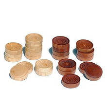 Load image into Gallery viewer, US Made Round Pedestal Game Table, Solid Cherry Wood - 3 in 1
