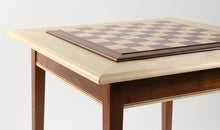 Load image into Gallery viewer, Walnut Maple Premium Hardwood Chess Table
