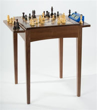Load image into Gallery viewer, Walnut Player's Chess Table (Frame only, already own chessboard)
