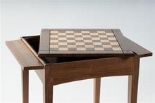 Load image into Gallery viewer, Walnut Player's Chess Table (Frame only, already own chessboard)
