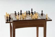 Load image into Gallery viewer, Walnut Player's Chess Table USA
