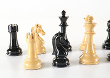 Load image into Gallery viewer, Woodgrain Finish Large Gloss Chessmen

